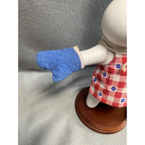 Danbury Mint Pillsbury Doughboy Porcelain Collector Doll with Chef Hat & Apron - Picture 6 of 13